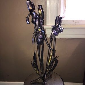 Howard Tomashek Postmodern Brutalist Metal Sculpture